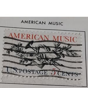 1964 Scott #1249 – 5¢ American Music / ASCAP 50th Anniversary – Canceled